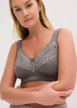 Entlastungs-BH ohne Bügel mit gepolsterten Trägern (2er Pack)