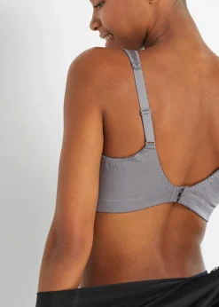 Entlastungs-BH ohne Bügel mit gepolsterten Trägern (2er Pack)