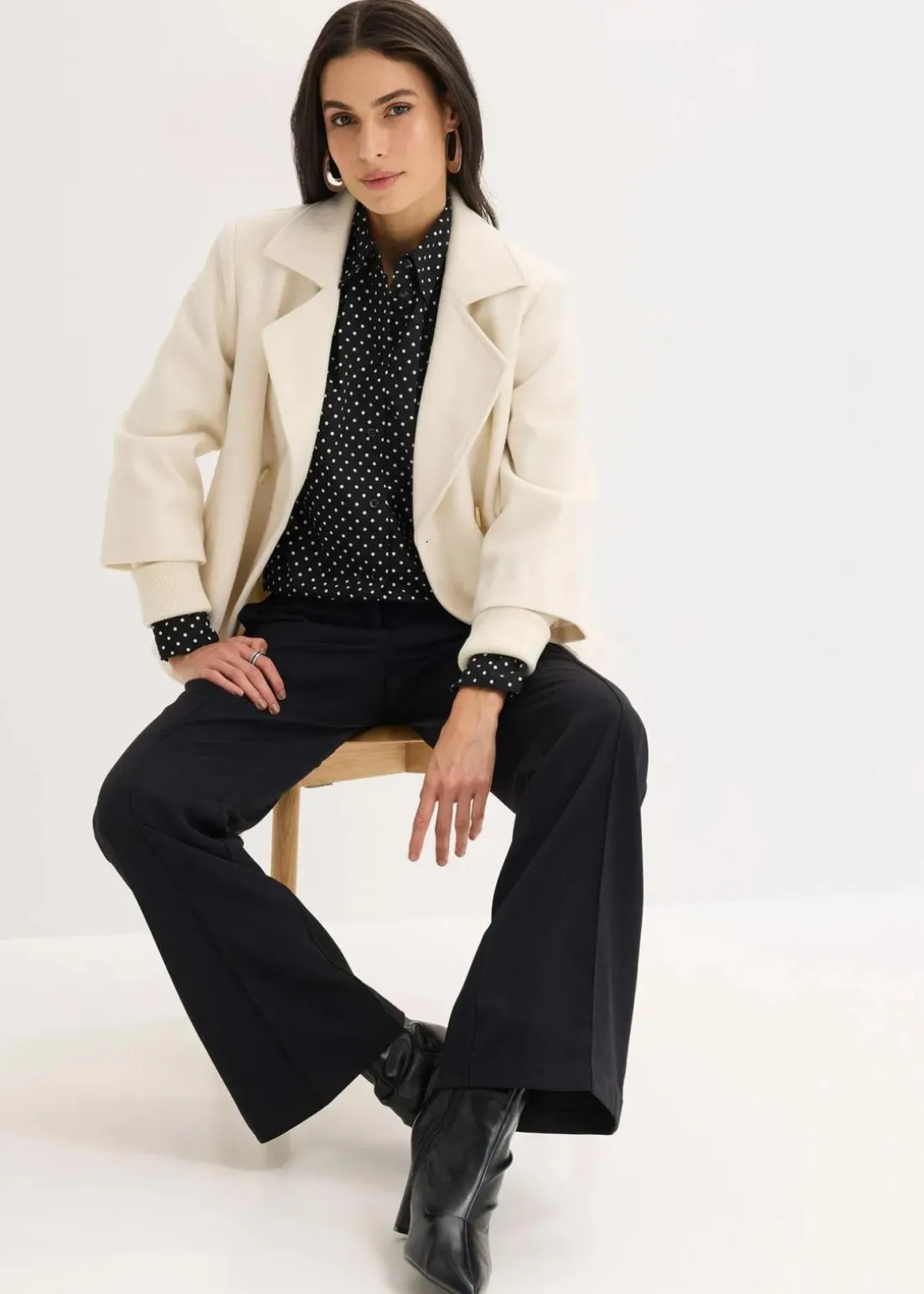 2er Pack Hemdblusen mit Baumwolle