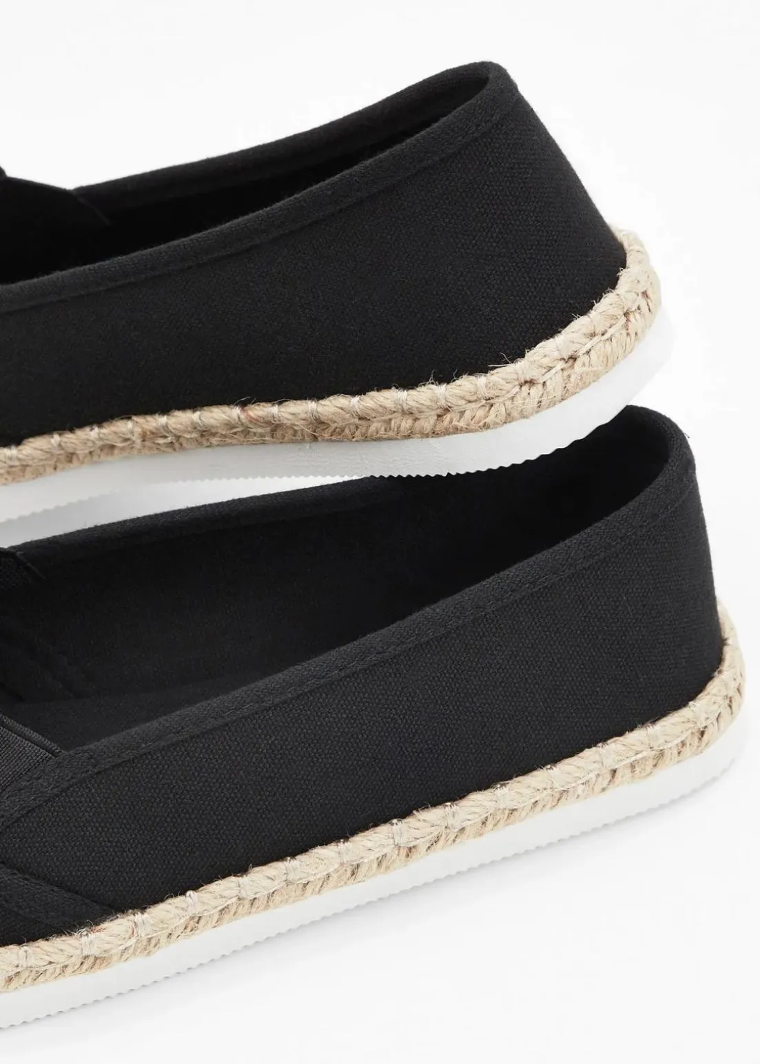 Espadrilles in Bast-Optik