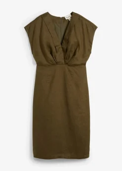 Etuikleid aus reinem Leinen