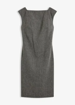 Etuikleid in Tweedoptik