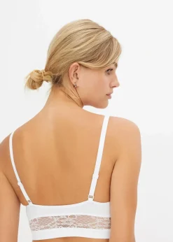 Feel Comfort Seamless Bustier mit zarter Spitze