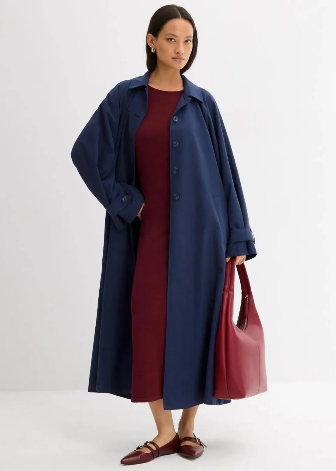 Feinstrickkleid aus Viskose-Mix