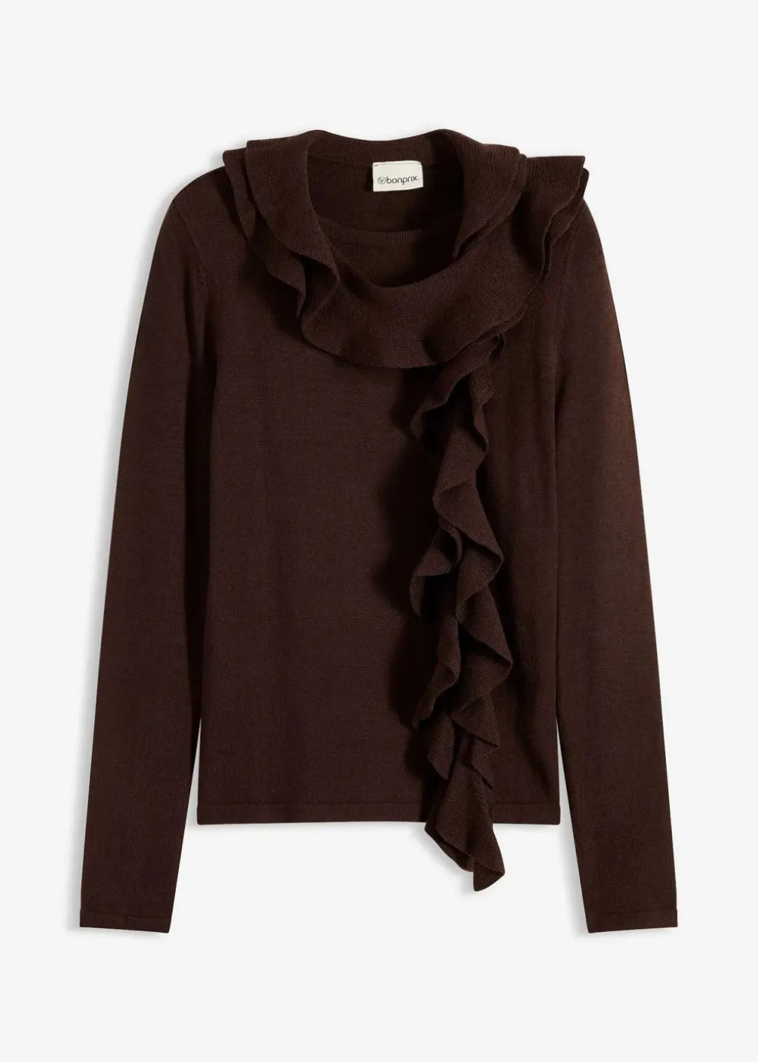 Feinstrickpullover aus fließendem Viskose-Mix