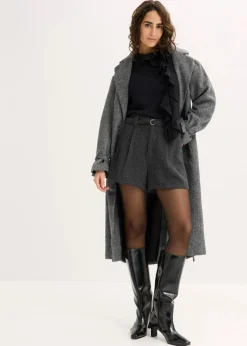 Feinstrickpullover aus fließendem Viskose-Mix