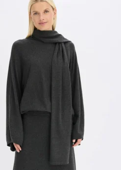 Feinstrickpullover aus softem Viskose-Mix