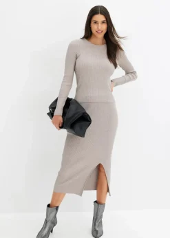 Feinstrickpullover aus softem Viskose-Mix