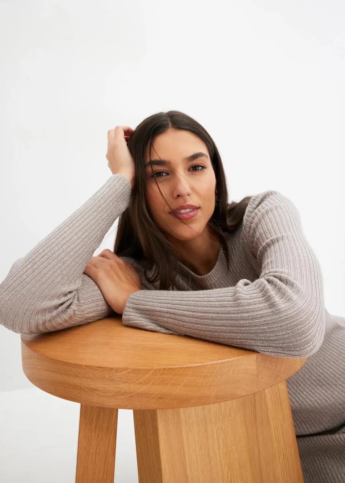 Feinstrickpullover aus softem Viskose-Mix