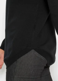 Feinstrickpullover aus Viskose-Mix