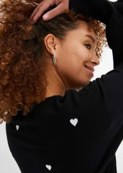 Feinstrickpullover aus Viskose-Mix