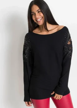 Feinstrickpullover aus Viskose-Mix