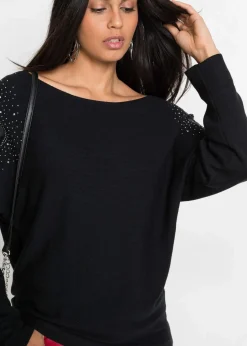 Feinstrickpullover aus Viskose-Mix