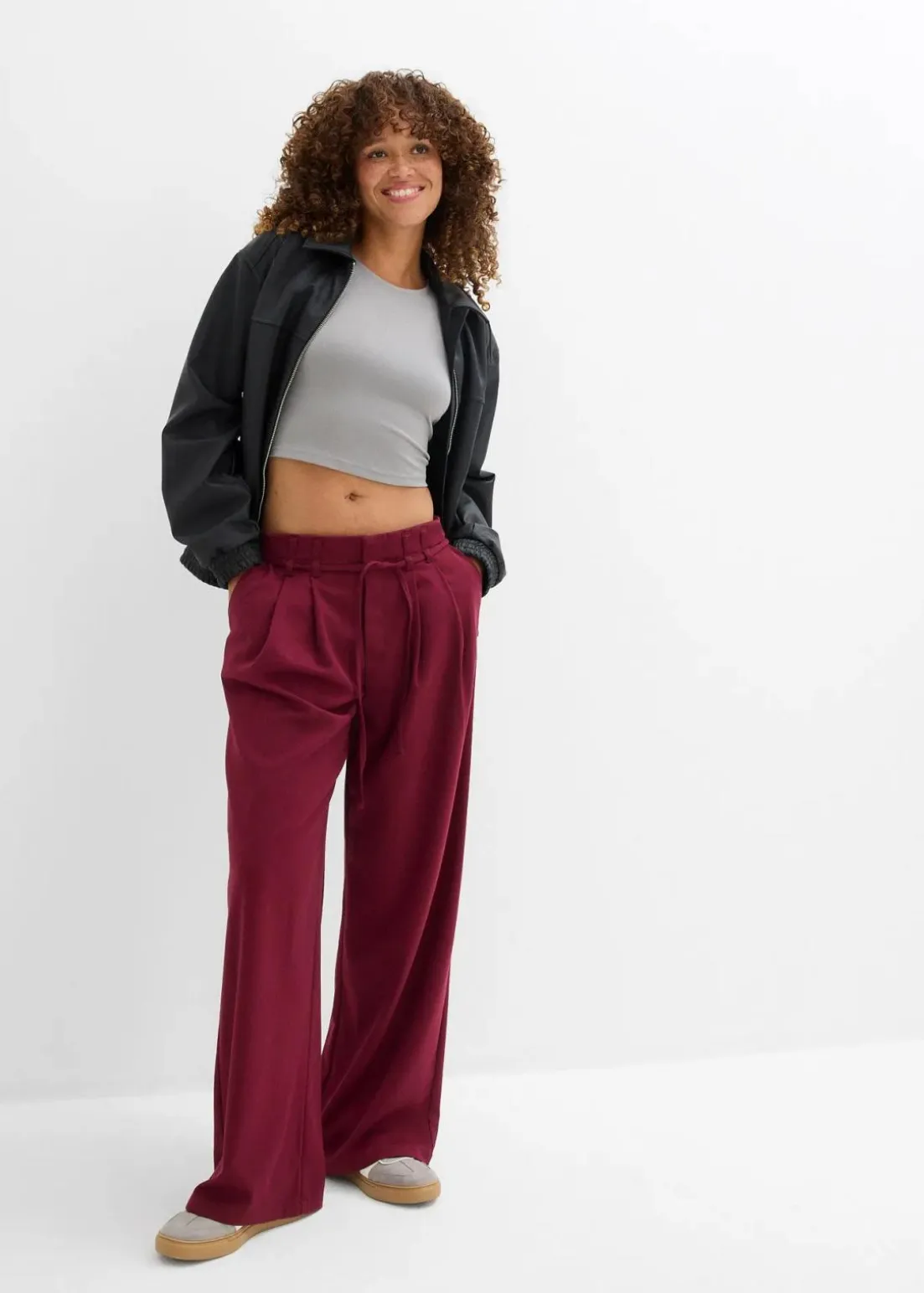Figurbetontes Cropped Top, Doppelpack (2-tlg. Set)