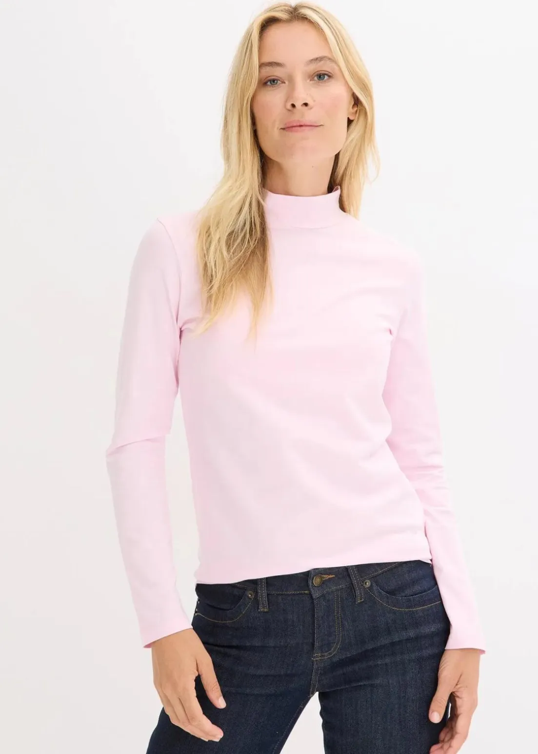 Figurbetontes Langarmshirt