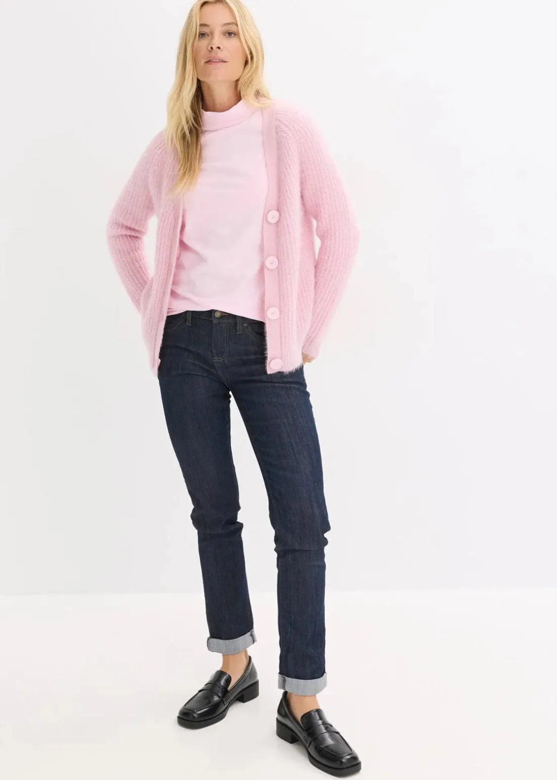 Figurbetontes Langarmshirt