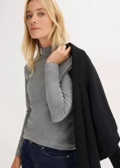 Figurbetontes Langarmshirt