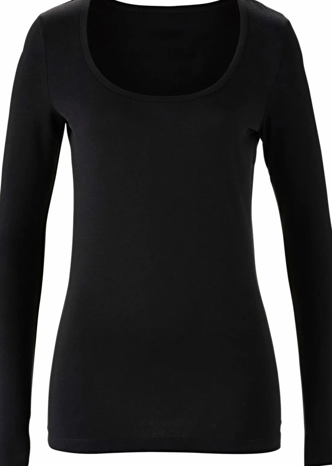 Figurbetontes Langarmshirt