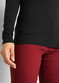 Figurbetontes Langarmshirt