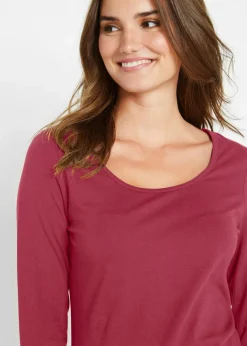 Figurbetontes Langarmshirt