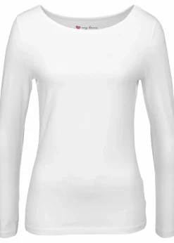 Figurbetontes Langarmshirt