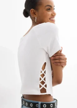 Figurbetontes T-Shirt aus reiner Bio-Baumwolle