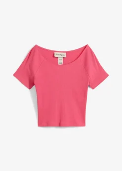 Figurbetontes T-Shirt aus reiner Bio-Baumwolle