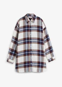 Flanellhemd aus reiner Baumwolle