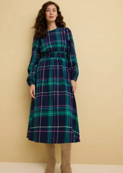 Flanellkleid aus reiner Baumwolle