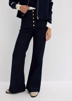 Flared-Jeans High Waist