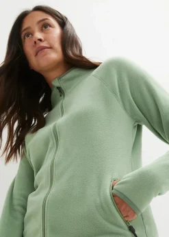 Fleecejacke mit Reißverschluss-Taschen