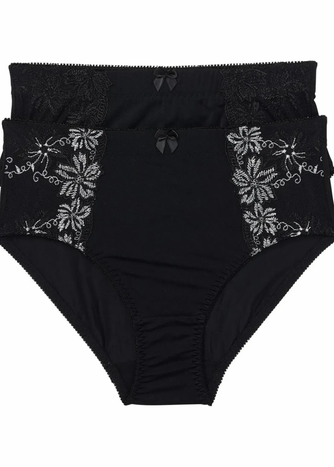 Formslip mit Stickerei (2er Pack)