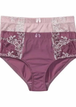 Formslip mit Stickerei (2er Pack)