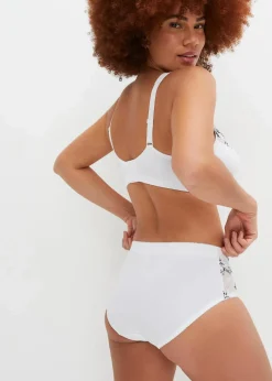 Formslip mit zarter Stickerei (2er Pack)