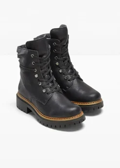 Gefütterte Rieker Komfort-Schnürboots