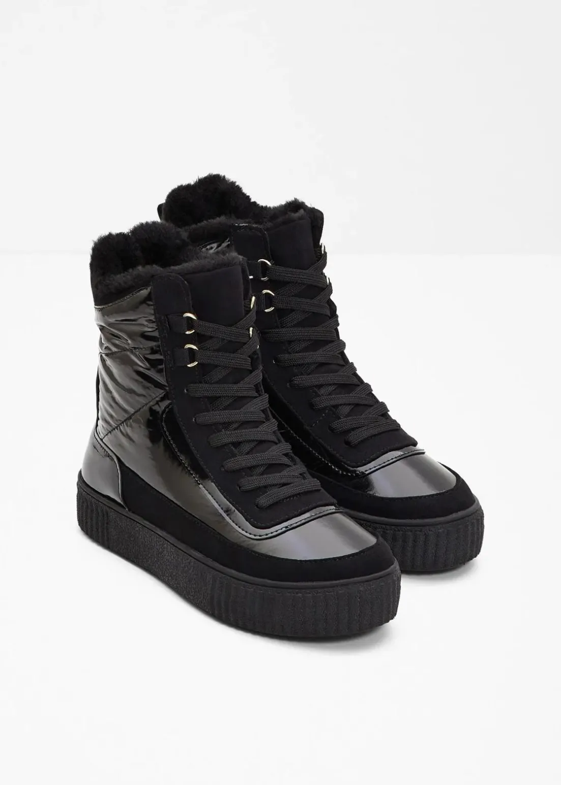 Gefütterte Schnürboots