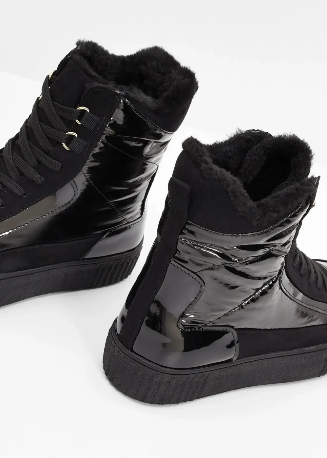 Gefütterte Schnürboots