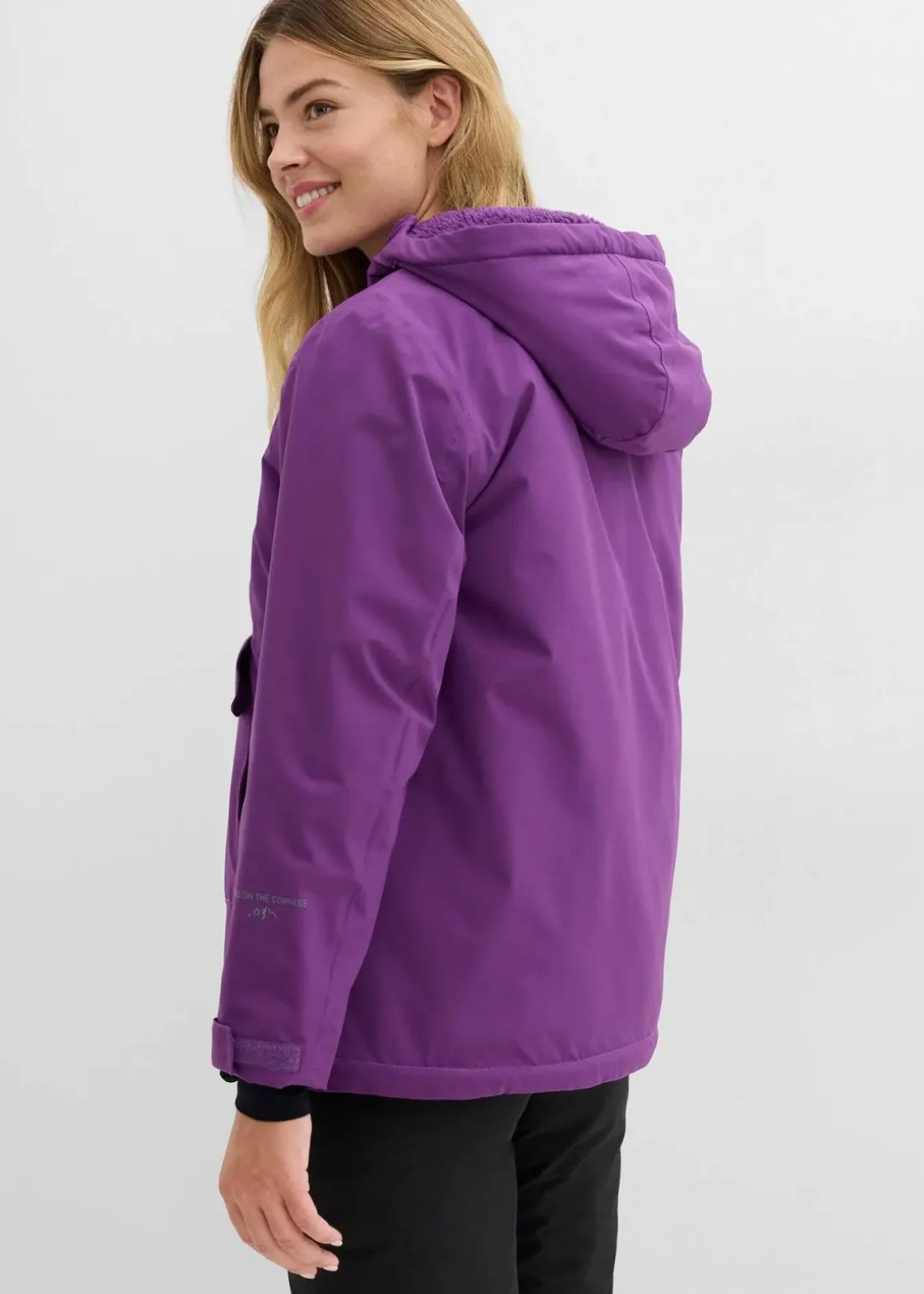 Gefütterter Windbreaker