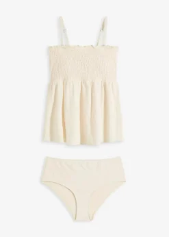 Gesmokter Tankini (2-tlg.Set)