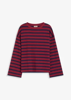 Gestreiftes Shirt aus reiner Bio-Baumwolle