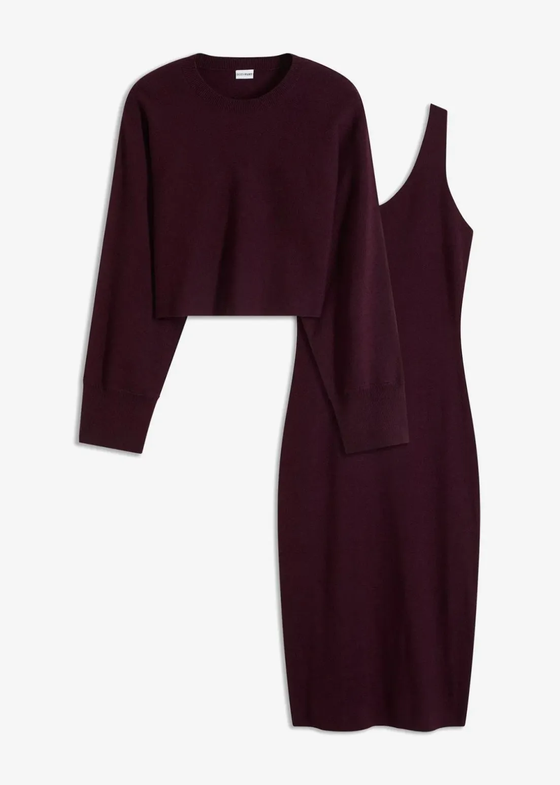 Gestricktes Kleiderset (2-tlg. Set)