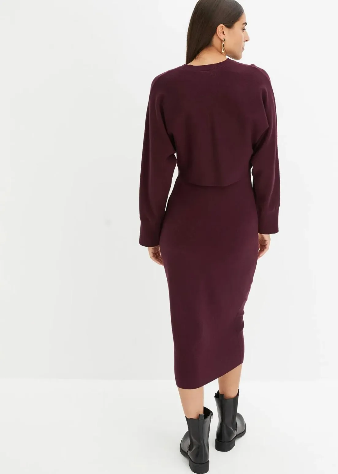 Gestricktes Kleiderset (2-tlg. Set)