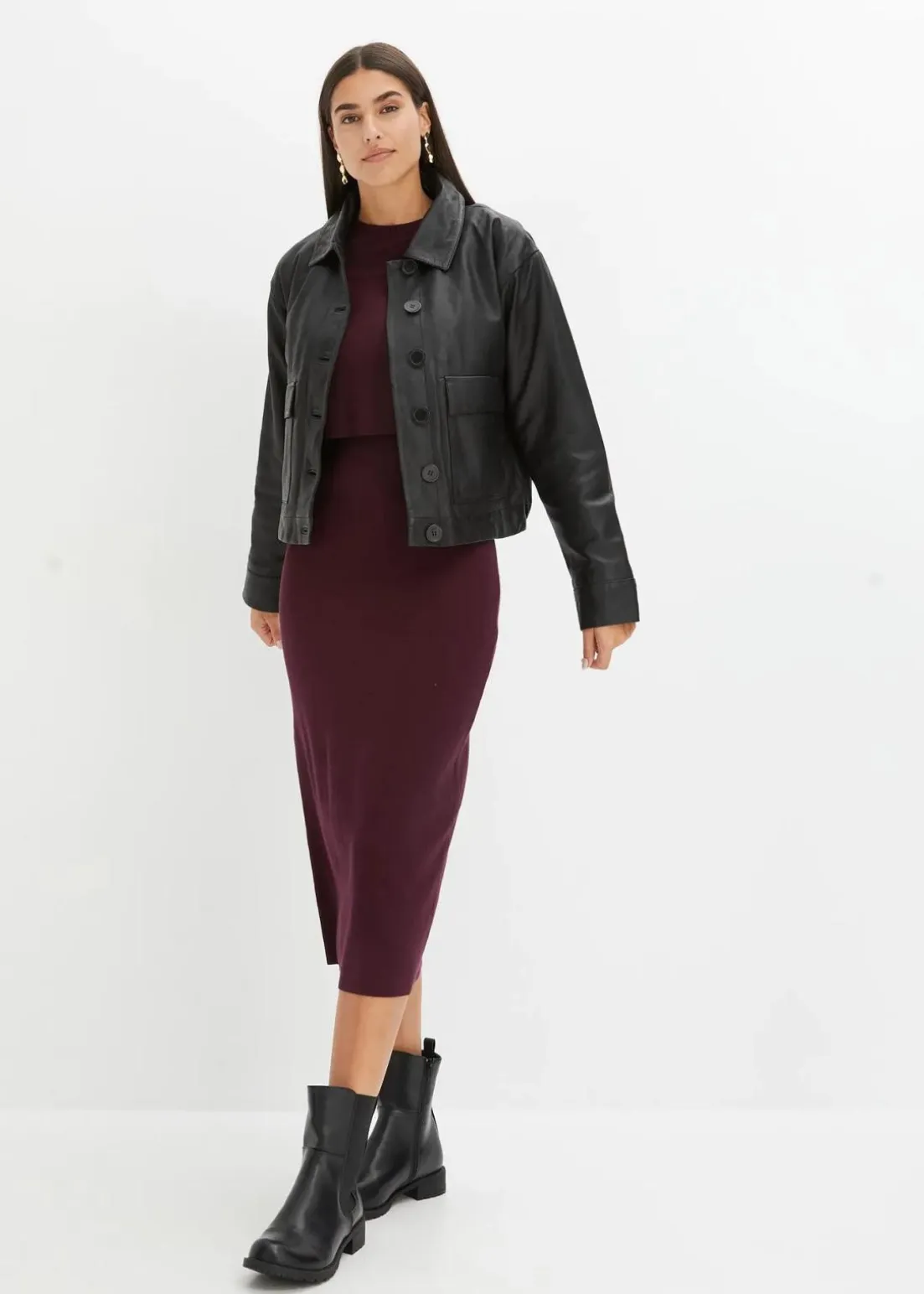 Gestricktes Kleiderset (2-tlg. Set)