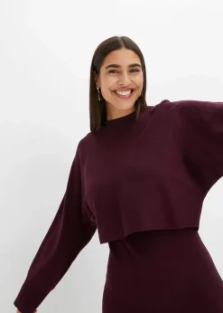 Gestricktes Kleiderset (2-tlg. Set)