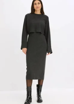 Gestricktes Kleiderset (2-tlg. Set)