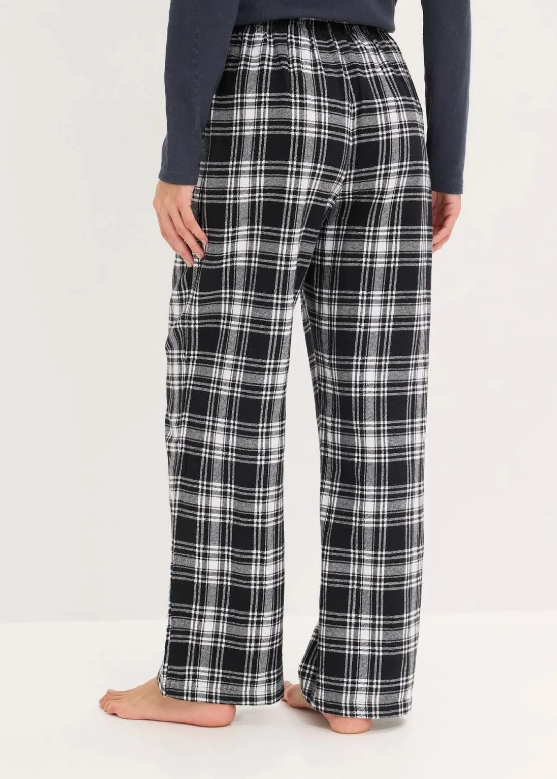 Gewebte Pyjamahose aus Flanell