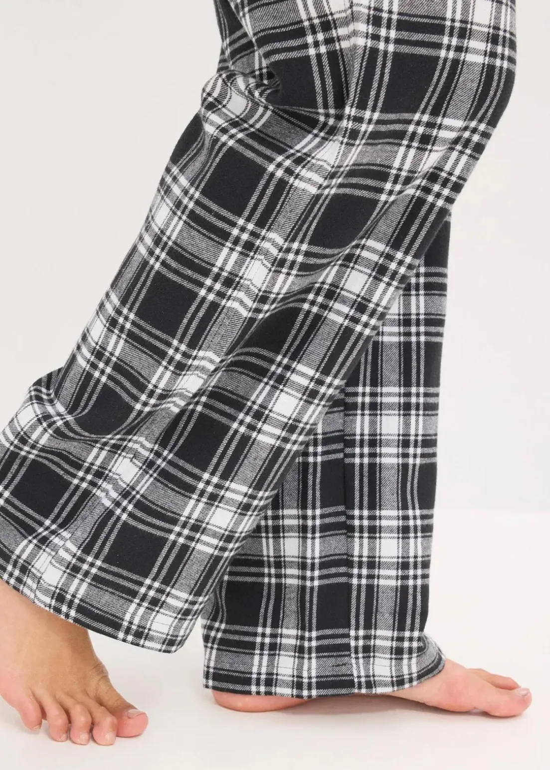 Gewebte Pyjamahose aus Flanell