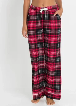 Gewebte Pyjamahose aus Flanell