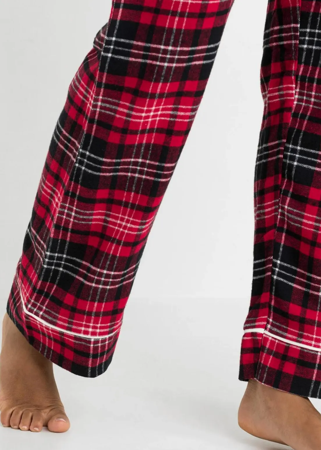 Gewebte Pyjamahose aus Flanell
