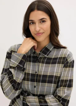 Gewebter Flanell Pyjama